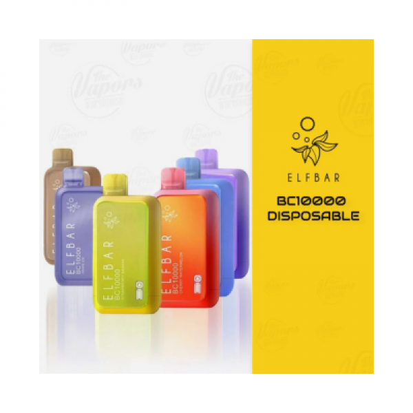 Elfbar BC10000 - Rechargable Disposable Device 10000 Puffs (5%) Elfbar BC10000 - Rechargable Disposable Device 10000 Puffs (5%)